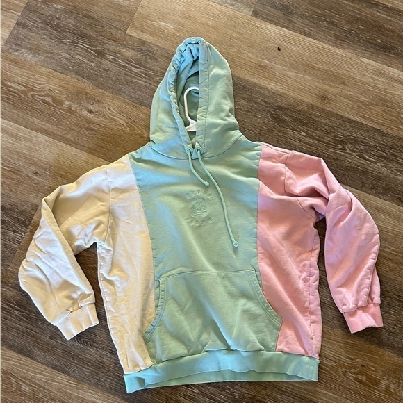 Teddy Fresh X- Large Color Block 100% Cotton Hoodie - Picture 1 of 9